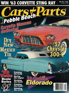 CARS & PARTS 1994 DEC - CORVETTE MUSEUM, '63 VETTE RESTO SUZY Q, '53 ELDORADO
